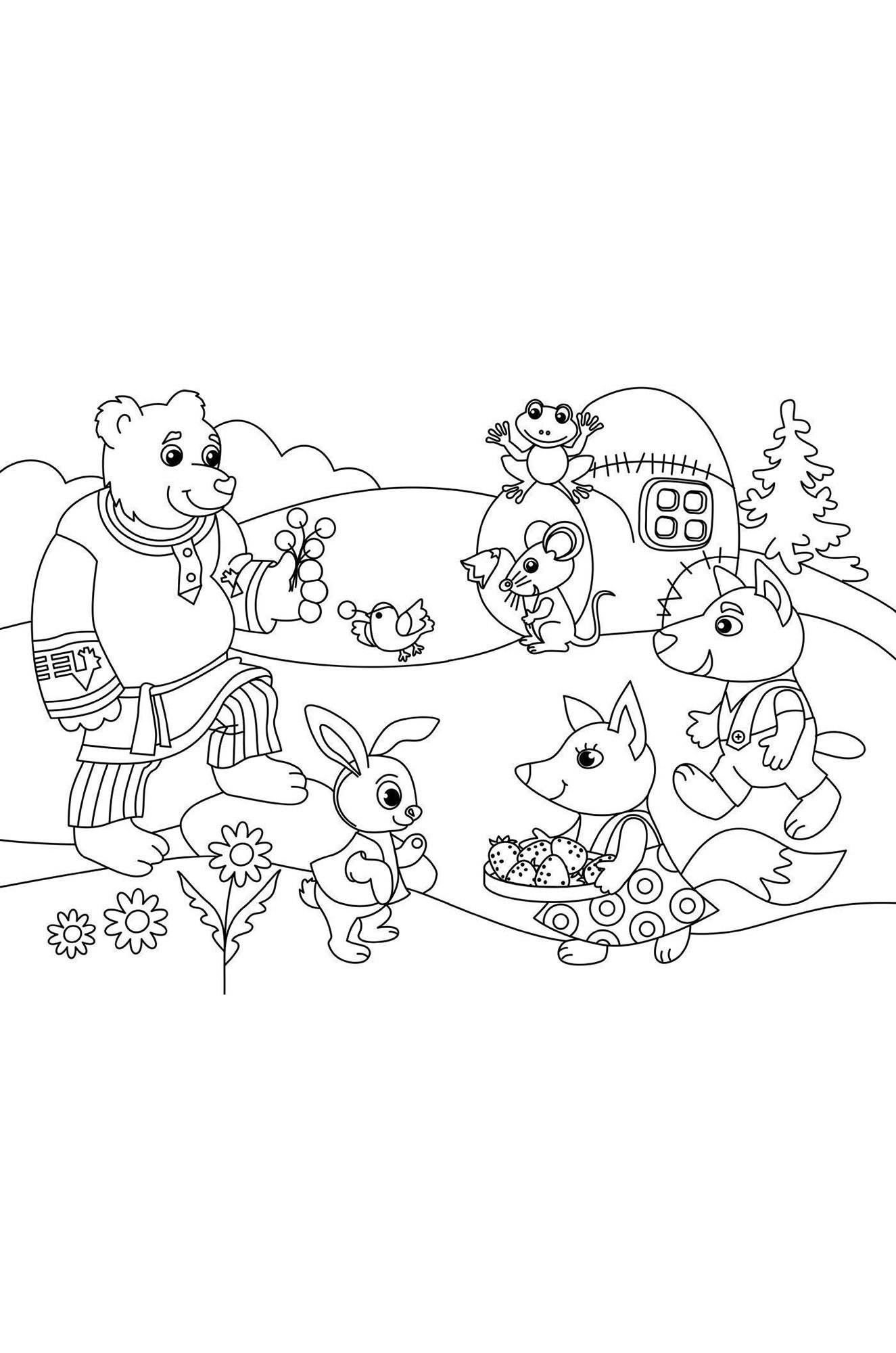 Суперраскраска для детей 32 стр. Издательство Учитель