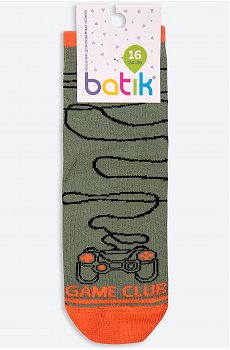 Носки для мальчика с двубортной резинкой Batik