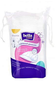 Ватные подушечки bella cotton, 25 шт Bella