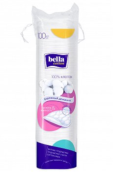 Ватные подушечки bella cotton, 100 шт Bella