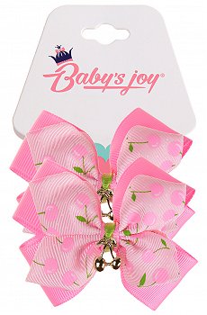 Бант для волос на резинке 2шт Babys Joy