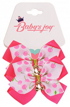 Бант для волос на резинке 2шт Babys Joy