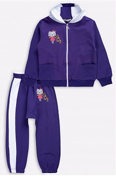 Костюм из футера для девочки Bonito