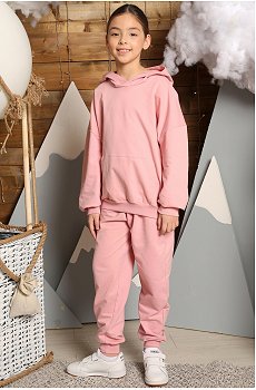 Костюм из футера двухнитки для девочки Baby Style