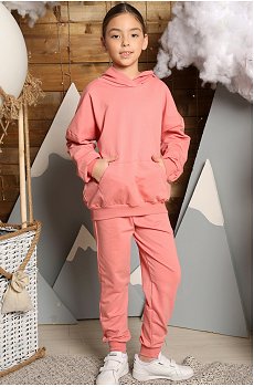 Костюм из футера двухнитки для девочки Baby Style