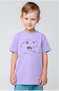 Детская хлопковая футболка Crockid