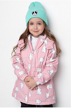Демисезонная куртка с утеплителем для девочки Crockid