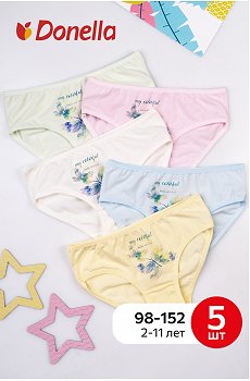 Трусы для девочки 5шт- Donella