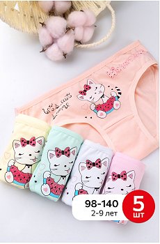 Трусы для девочки 5шт- Donella