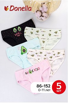 Трусы для девочки 5шт- Donella