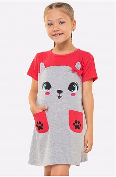 Летнее платье для девочки Happy Fox