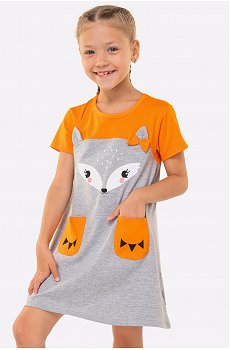 Летнее платье для девочки Happy Fox