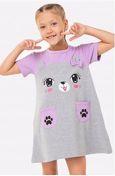 Летнее платье для девочки Happy Fox