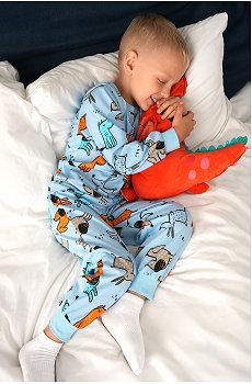 Хлопковая пижама для мальчика Happyfox