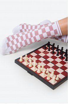 шахматка.белый.розовый