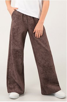 Брюки палаццо из футера для девочки Happyfox