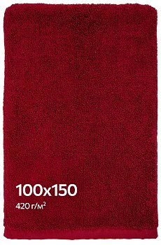 Большое махровое полотенце 100x150 Happy Fox Home