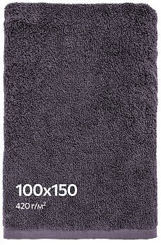 Большое махровое полотенце 100x150 Happy Fox Home