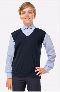 Джемпер-рубашка для мальчика Happy Fox