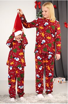 Детская новогодняя пижама Happyfox