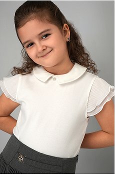 Блузка для девочки с коротким рукавом Happyfox