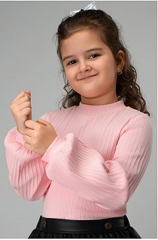 Блузка для девочки с длинным рукавом Happyfox