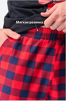 черный.клетка.красный