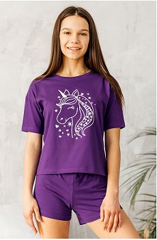 Пижама для девочки Happy Fox