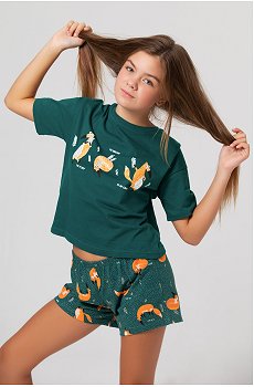 Пижама для девочки Happy Fox