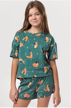 Пижама для девочки Happy Fox