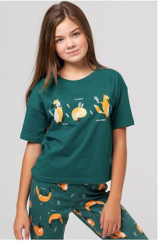 Пижама для девочки Happy Fox