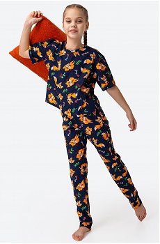 Пижама для девочки Happy Fox