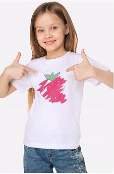 Футболка для девочки Happy Fox
