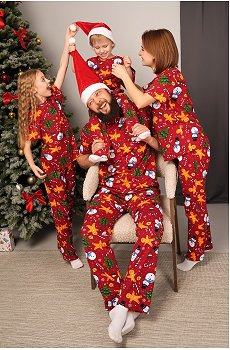 Детская новогодняя пижама Happyfox