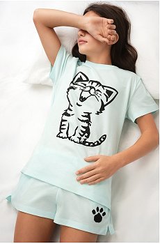 Хлопковая пижама для девочки Happyfox