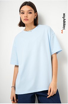 Женская футболка оверсайз Happyfox