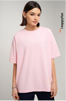 Женская футболка оверсайз Happyfox