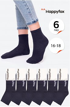Набор детских носков 6 пар Happy Fox