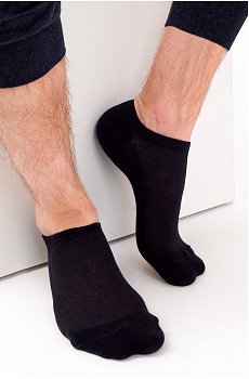 Укороченные базовые носки в сетку Happy Fox