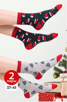 Набор носков 2 пары Happy Fox