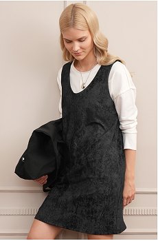 Женское офисное платье - сарафан Happyfox