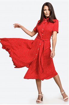 Женское платье-рубашка Happyfox