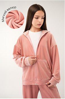 Велюровый костюм для девочки Happyfox