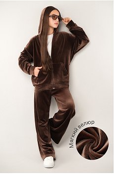 Велюровый костюм для девочки Happyfox