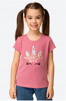 Футболка для девочки Happy Fox