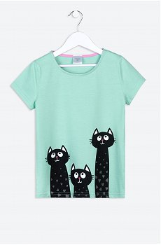 Футболка для девочки Happy Fox