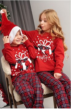 Детская новогодняя пижама Happyfox