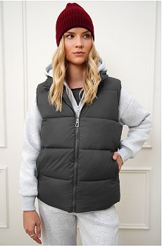 Женский утепленный жилет Happyfox