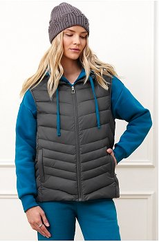 Женский утепленный жилет Happyfox