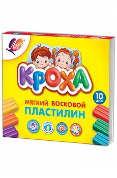 Пластилин 10 цв- Луч